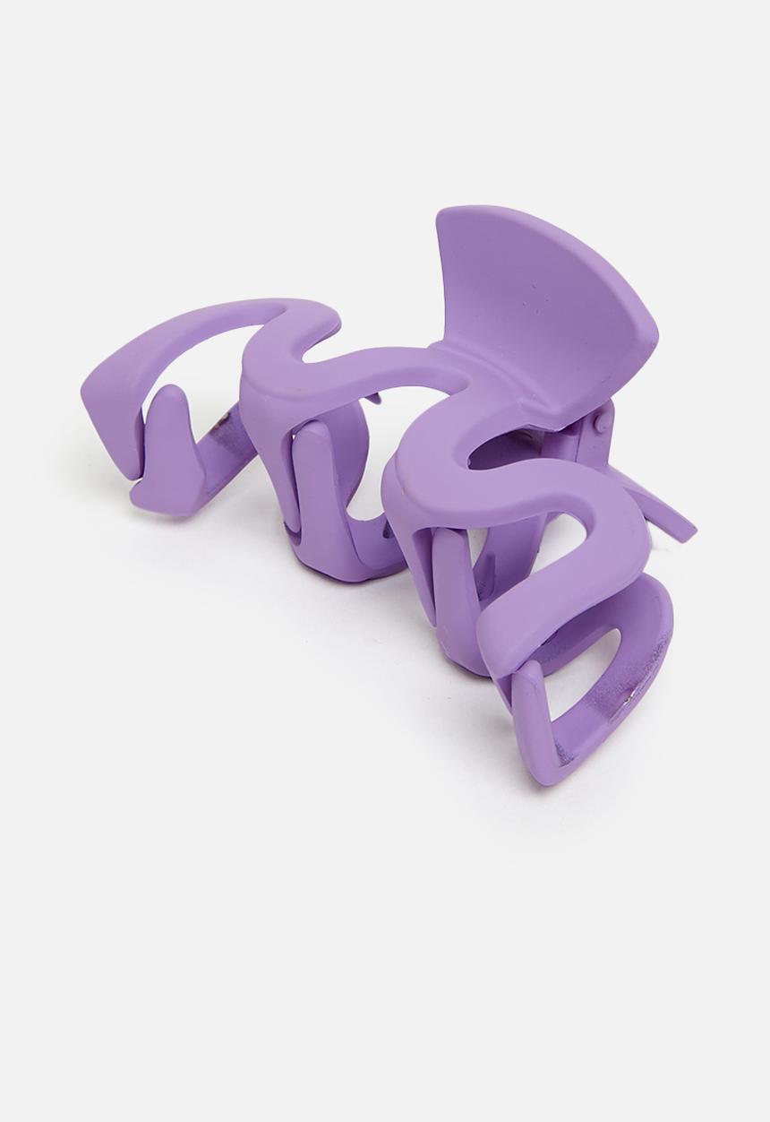 Me&B - Floral Claw Clip - Lilac