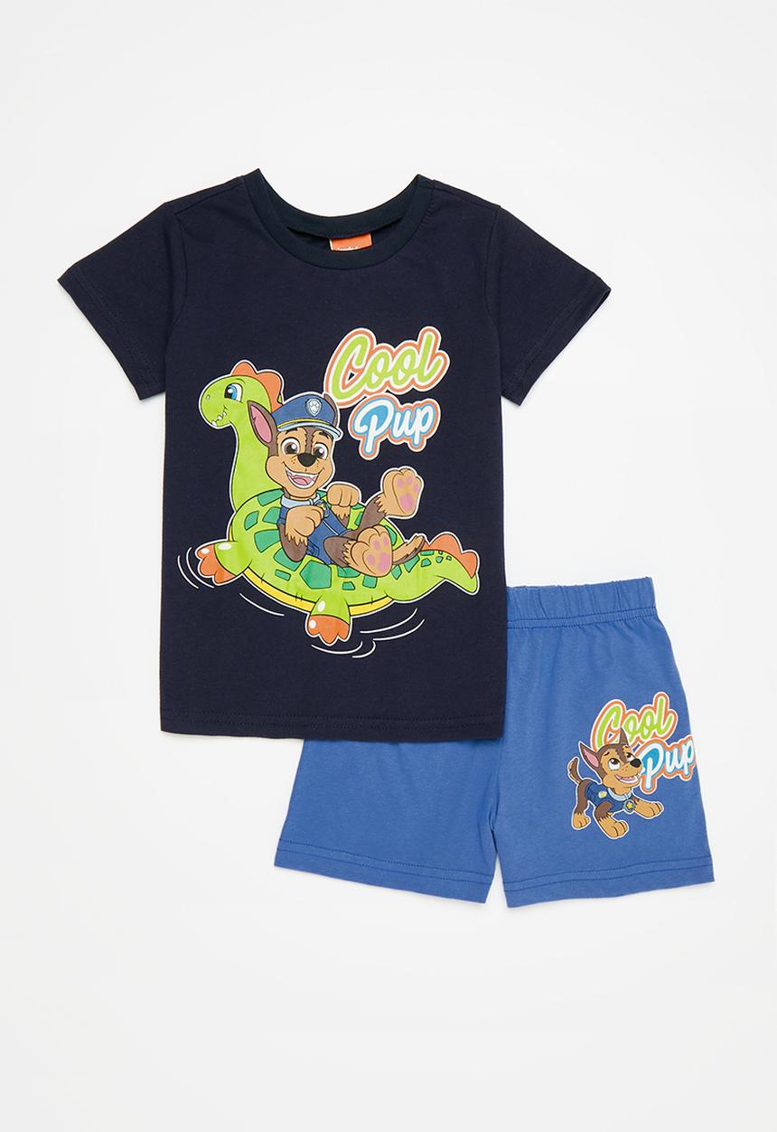 Character Group - Paw patrol short sleeve pj set - blue