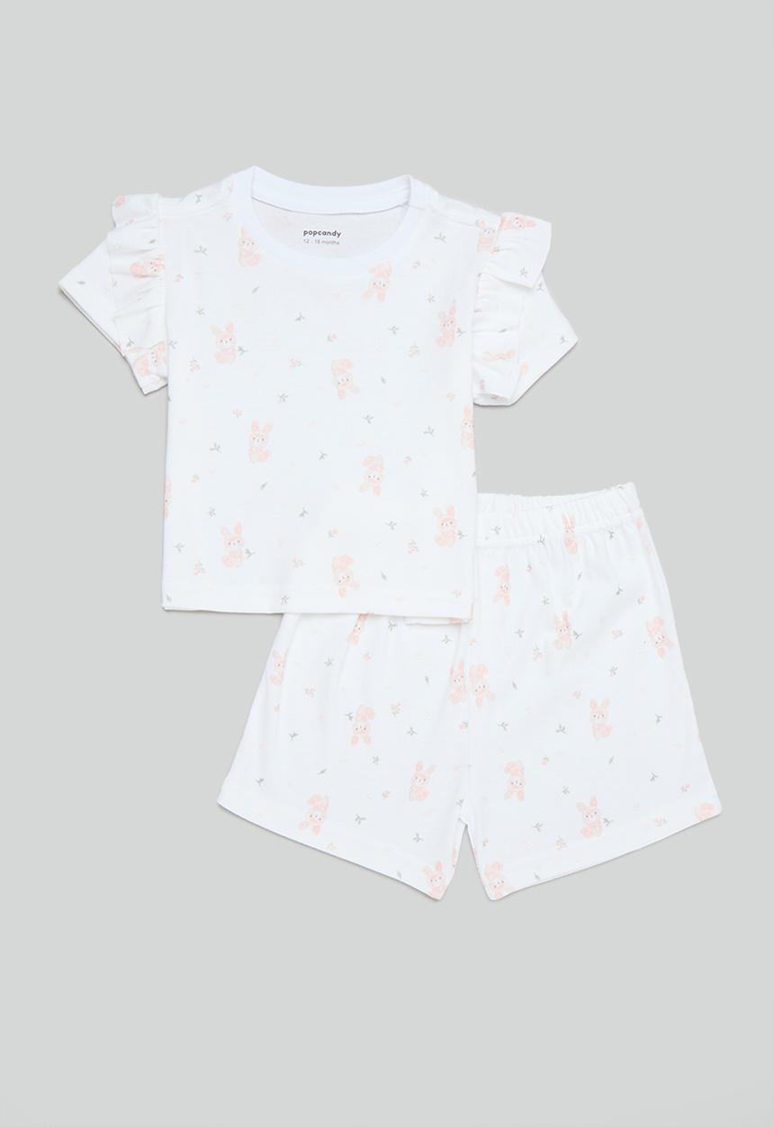 Pop Candy - Pj set - white