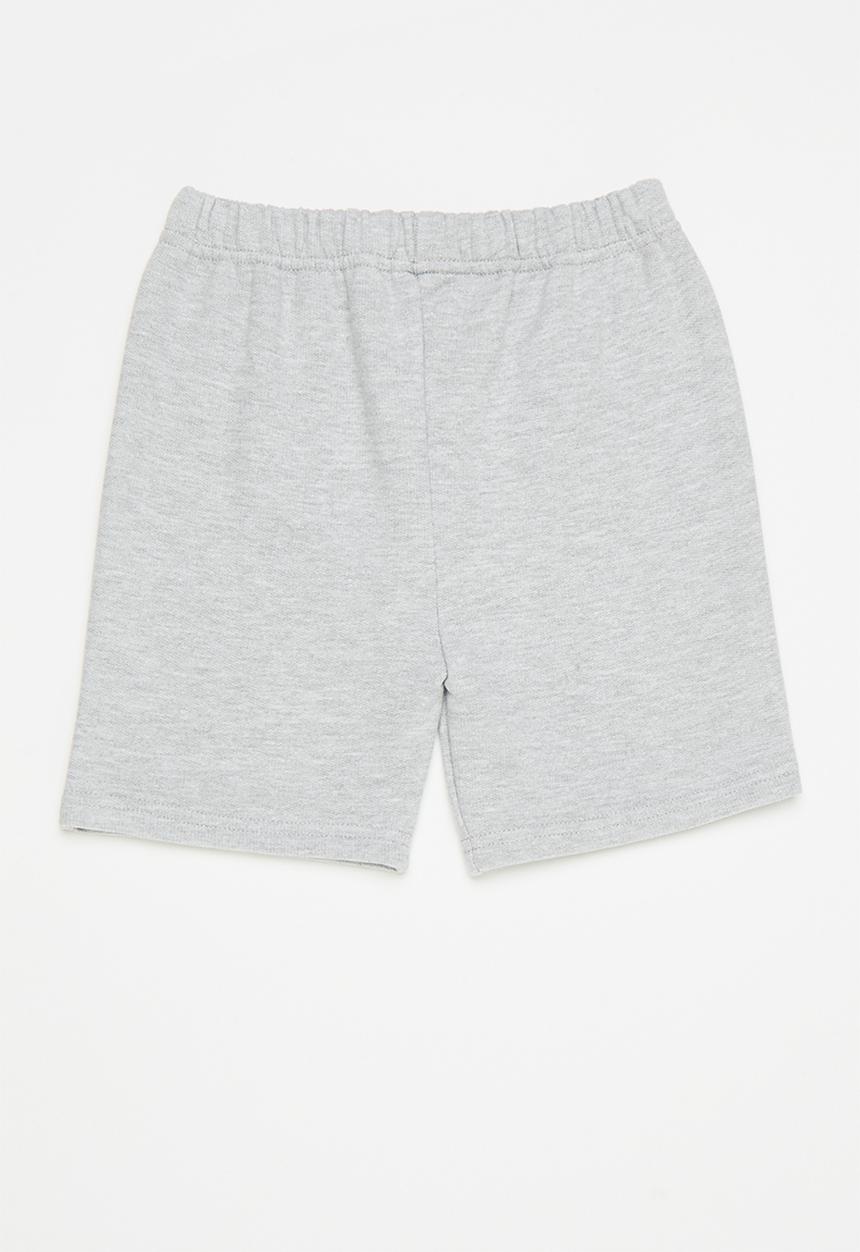 Pop Candy - 2 Pack shorts-grey & navy