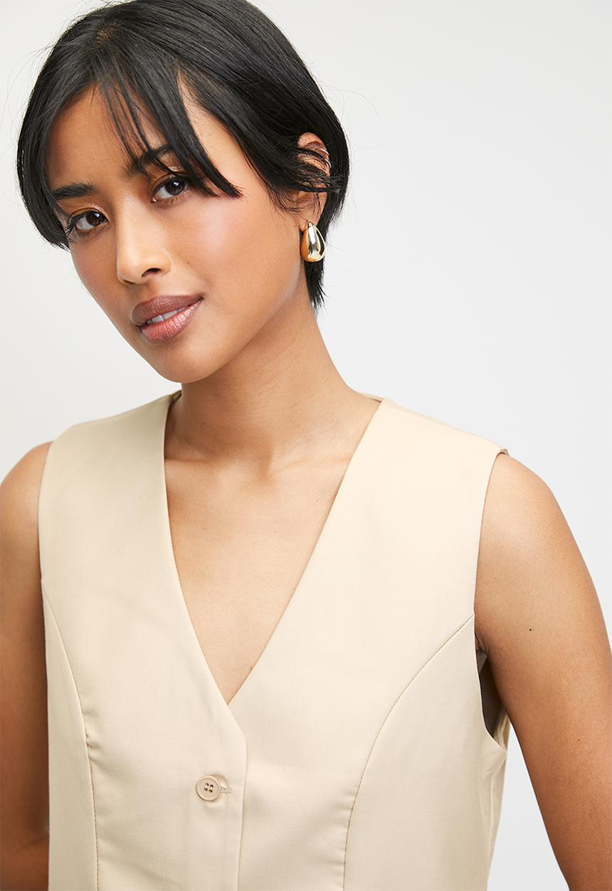 Superbalist - Co-ord waistcoat - neutral