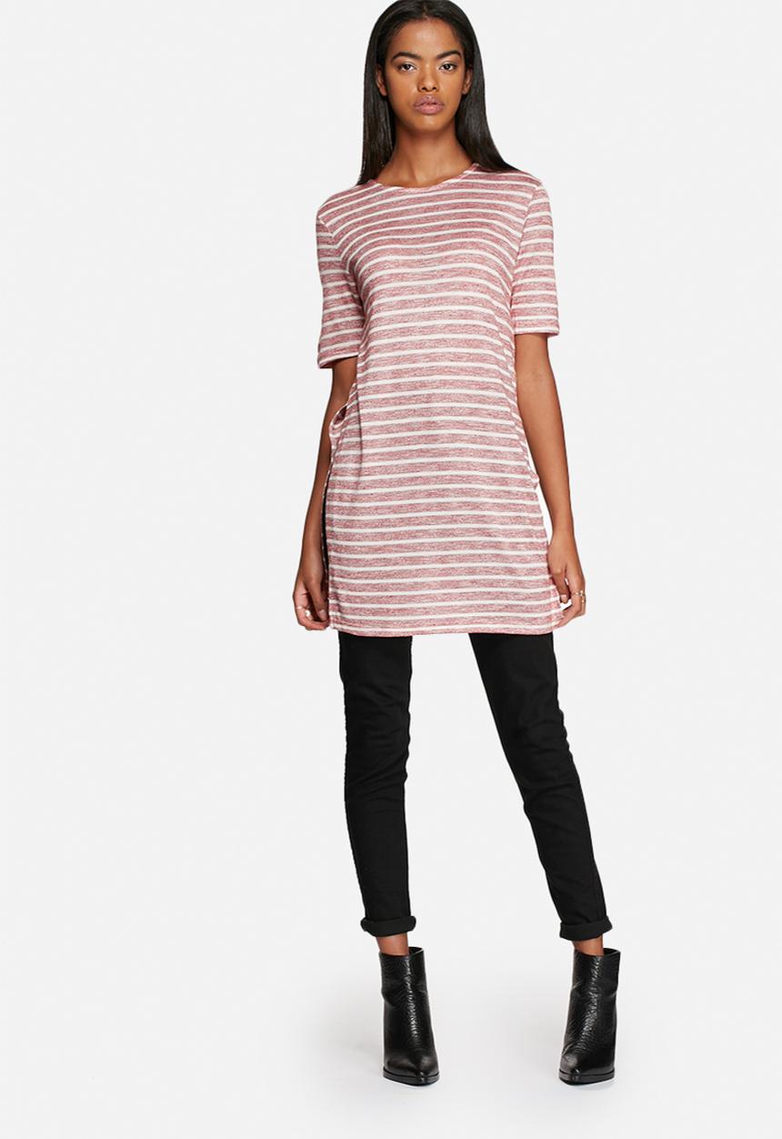 Glamorous - Stripe Tee Dress