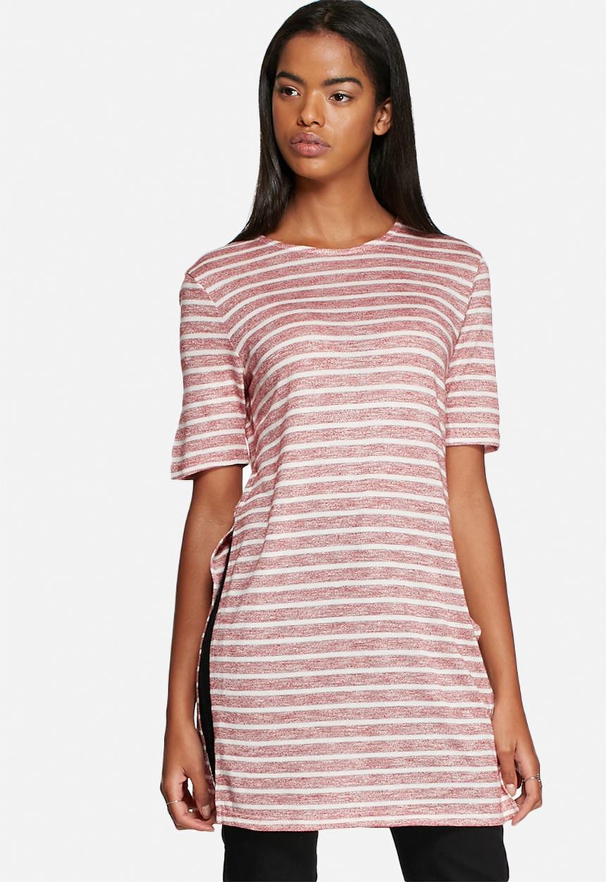 Glamorous - Stripe Tee Dress
