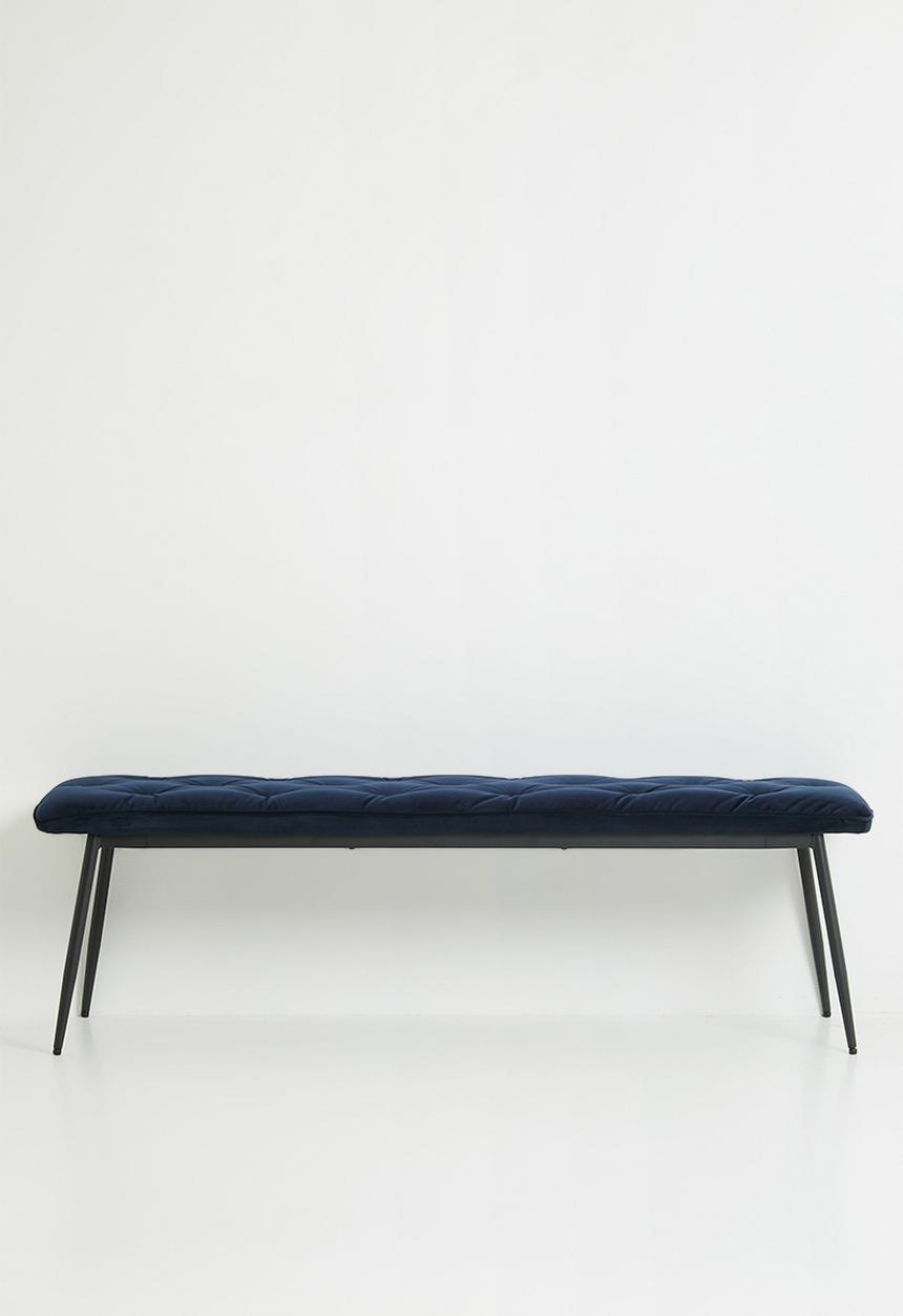 Sixth Floor - Brooke bench - midnight blue