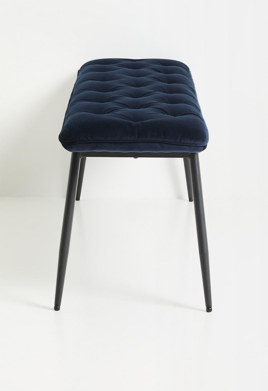 Sixth Floor - Brooke bench - midnight blue