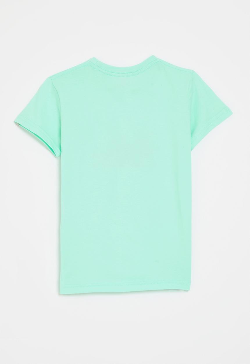 Quiksilver - Corp logo short sleeve boys - beach glass