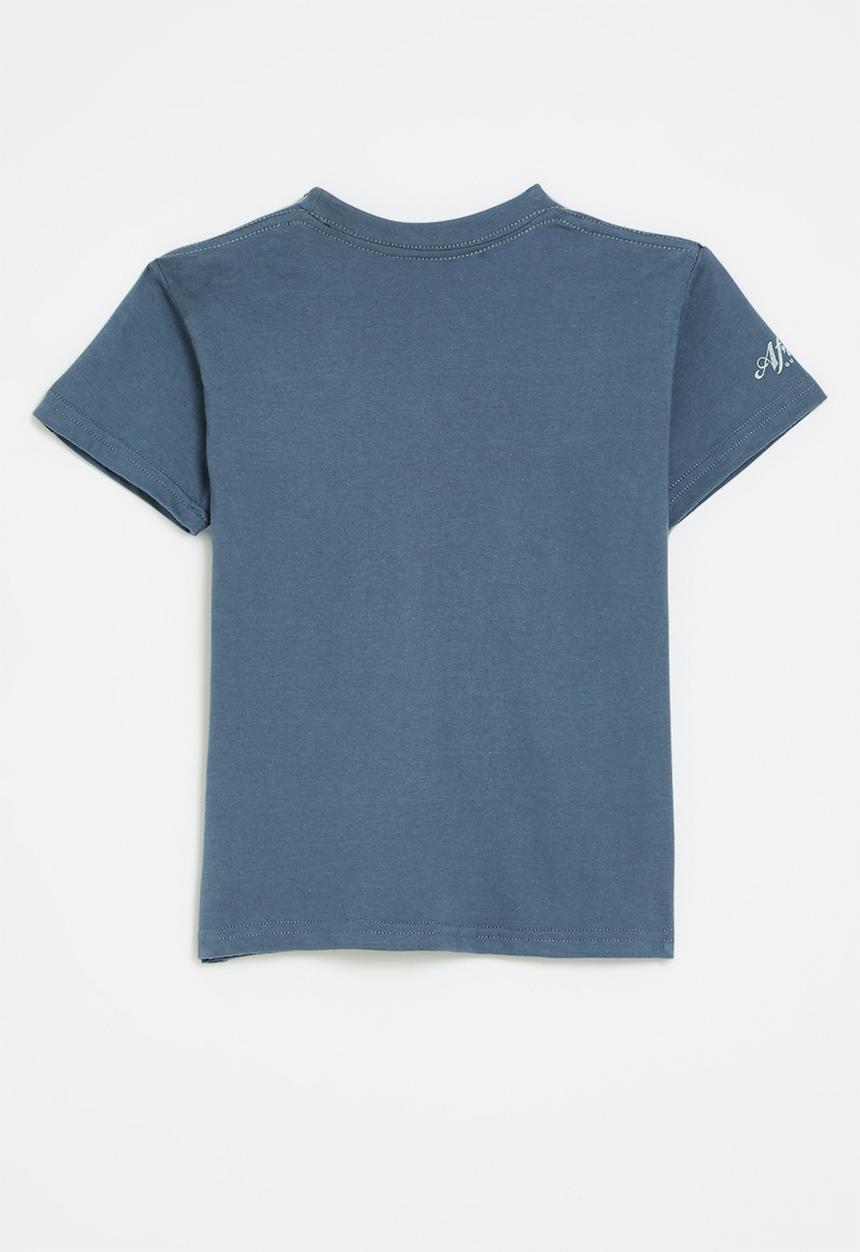 Quiksilver - Africa tribal short sleeve tee pre boy - vintage indigo