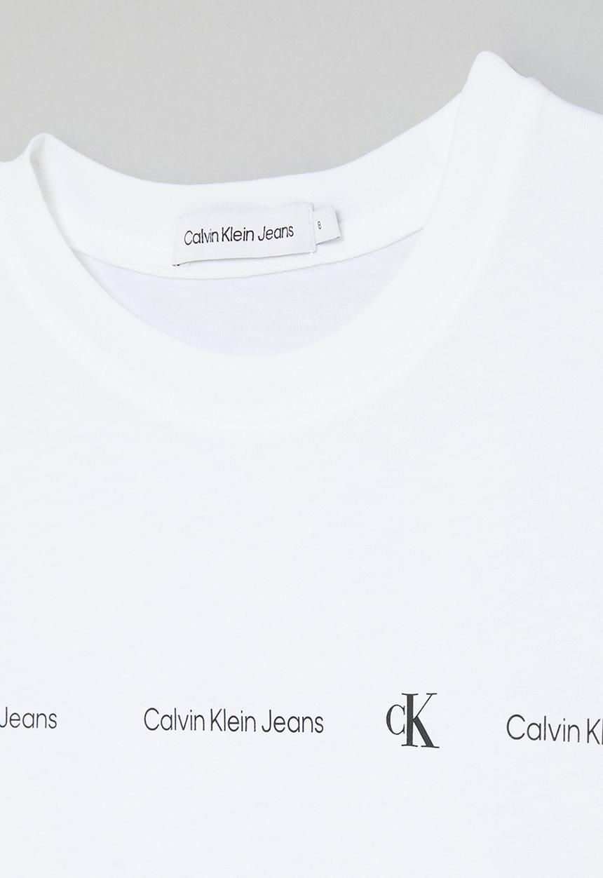 Calvin Klein - Ckjk minimalistic inst T-shirt kids - bright white