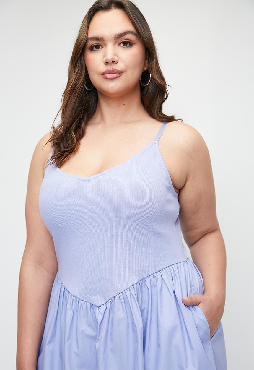 Cotton On - Plus Romee Maxi Dress - Parisian Lavender