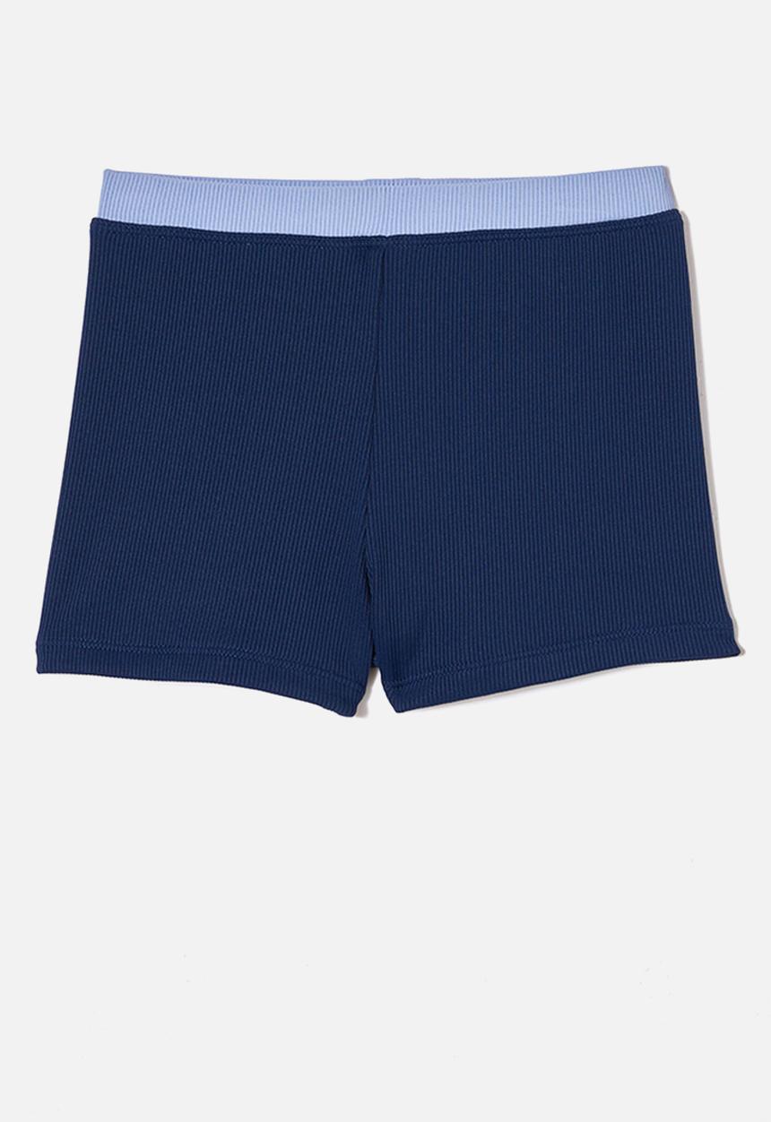 Cotton On - Billy boyleg swim trunk - in the navy/dusk blue splice
