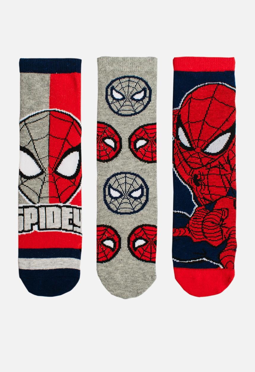 Character Group - Spiderman 3 pack socks - multi