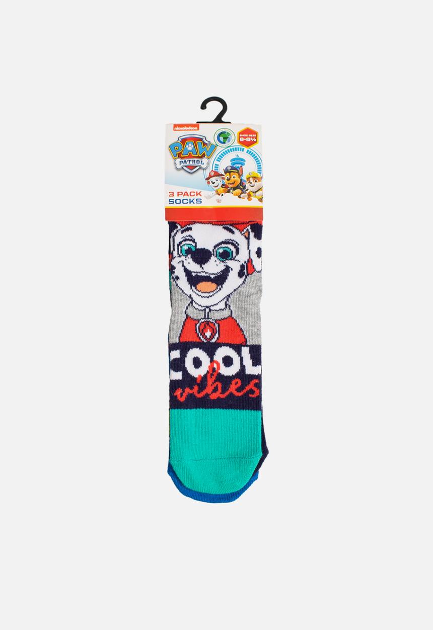 Character Group - Paw patrol 3 pack socks - multi 