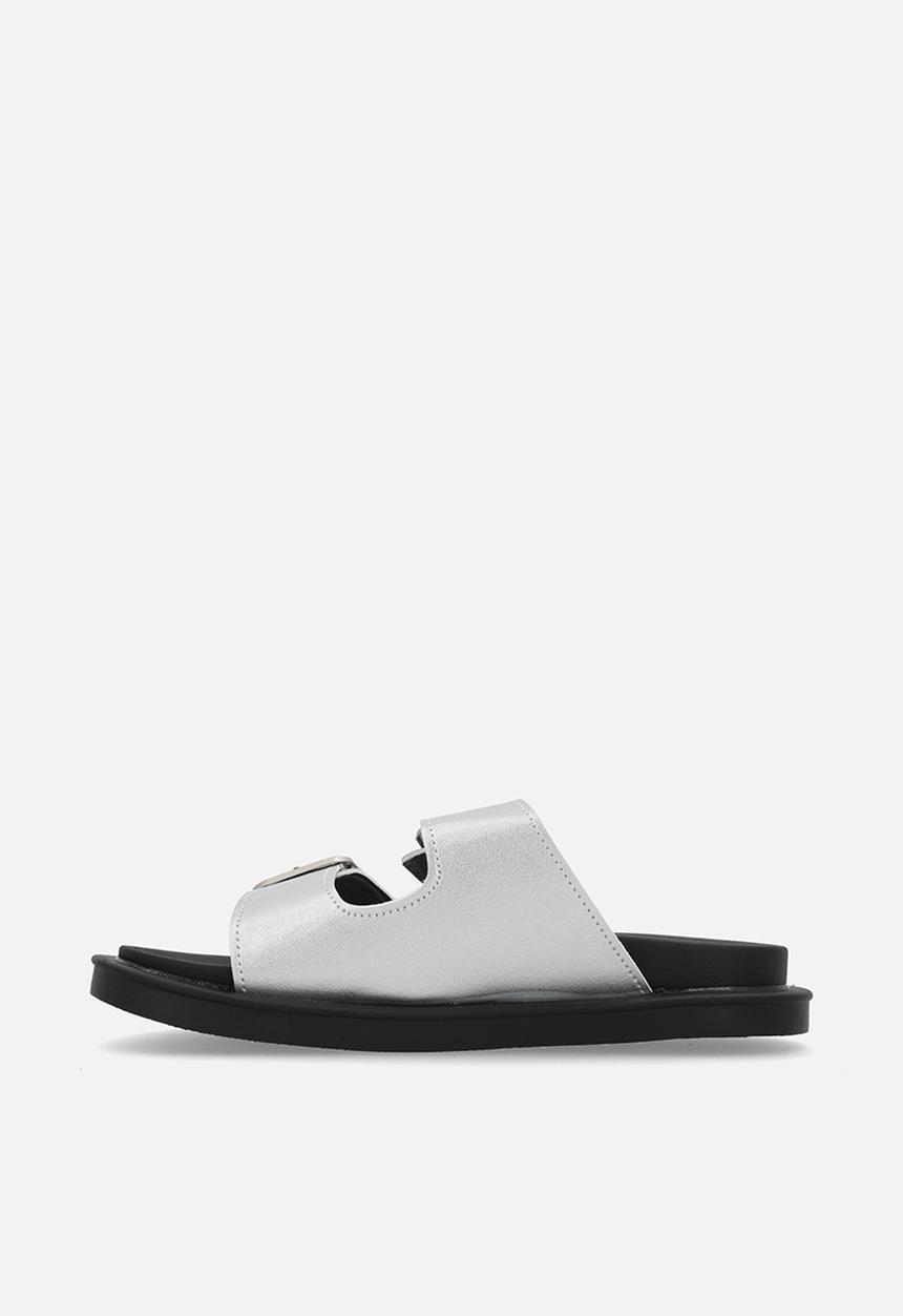 Pop Candy - Double buckle slides - silver