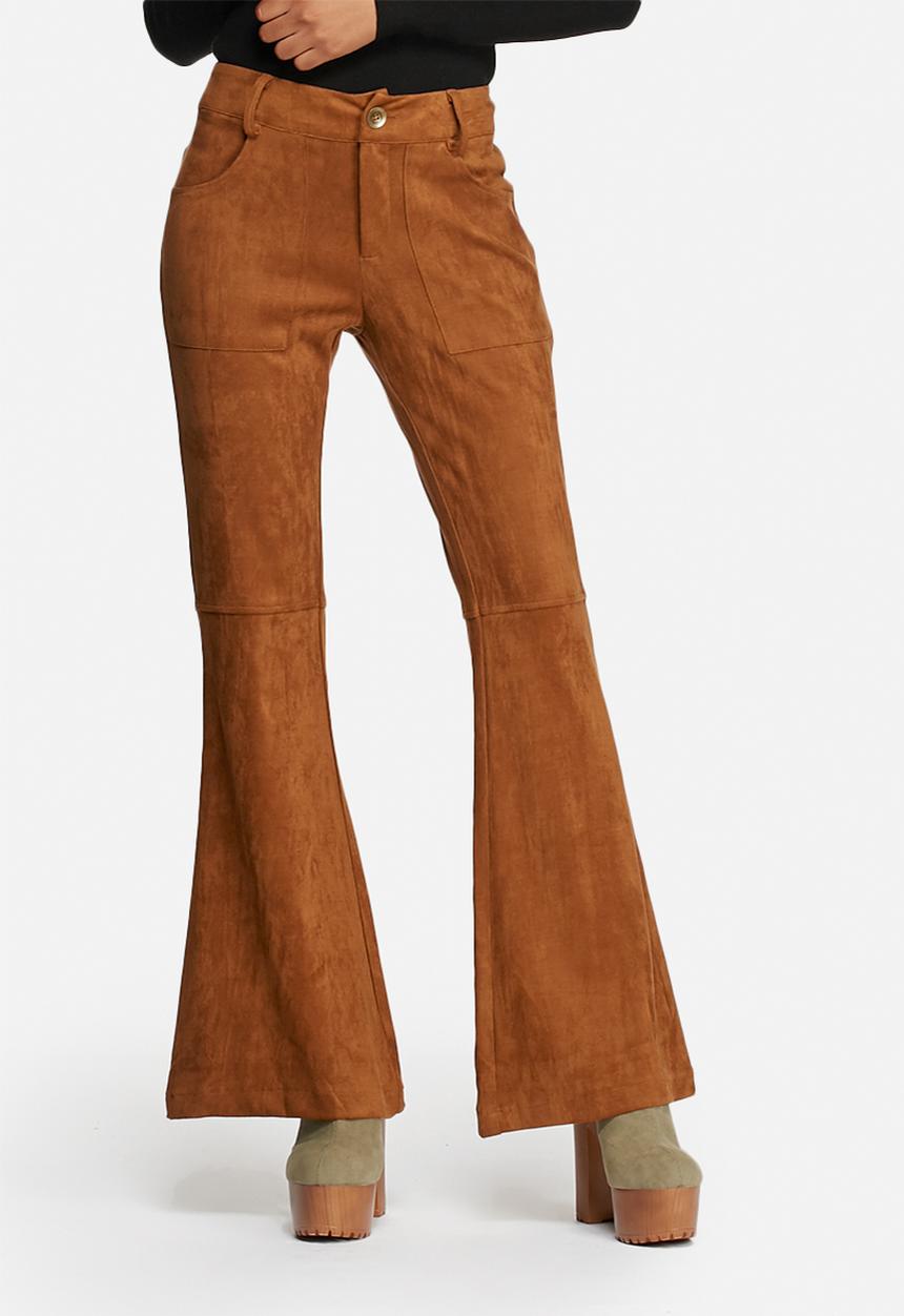 Glamorous - Flare Suedette Pants