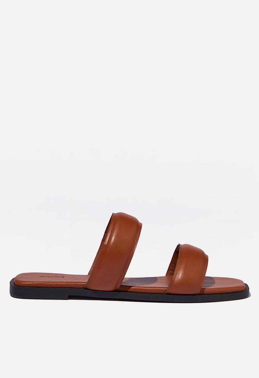 Cotton On - Palma padded slide - tan smooth