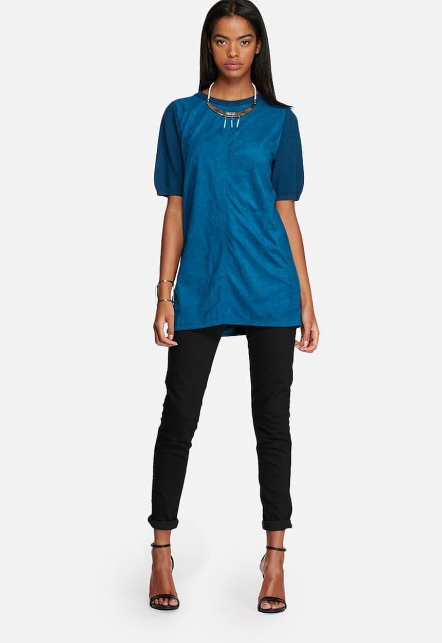 Glamorous - Rib Sleeve Top