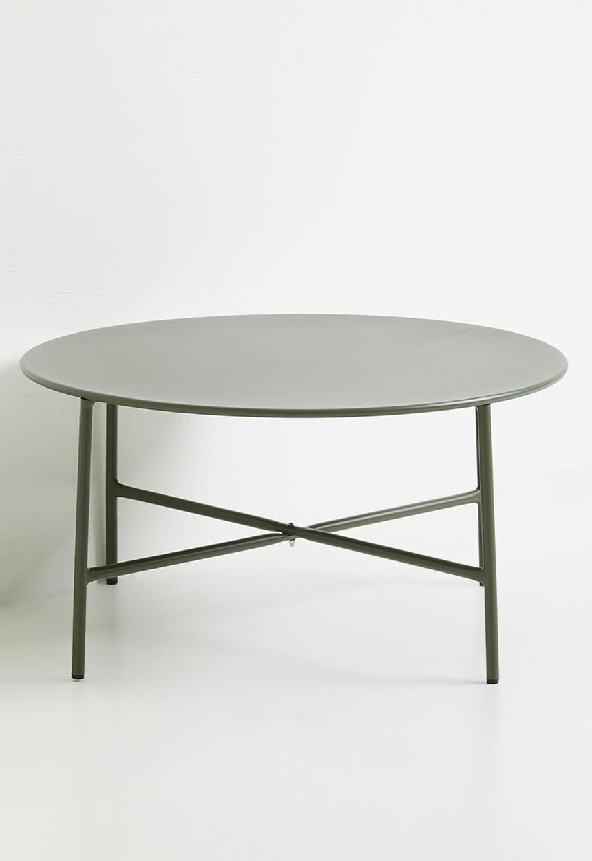 H&S - Tube outdoor coffee table - forest