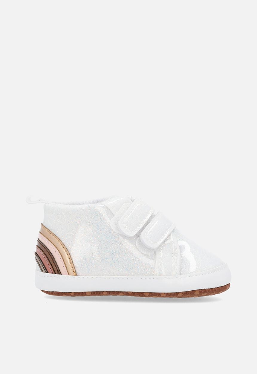 Pop Candy - Mettalic sneakers-silver grey