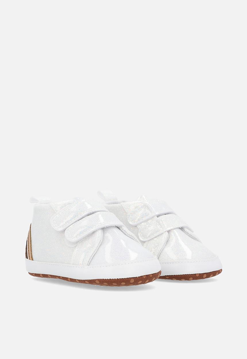 Pop Candy - Mettalic sneakers-silver grey