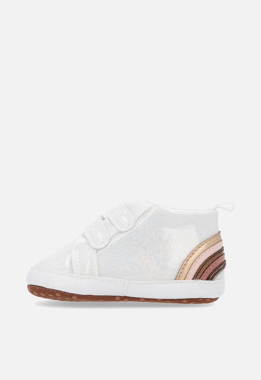 Pop Candy - Mettalic sneakers-silver grey