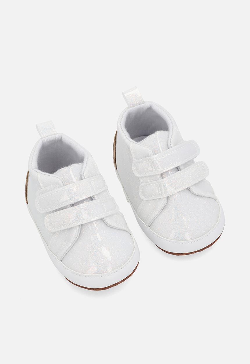 Pop Candy - Mettalic sneakers-silver grey