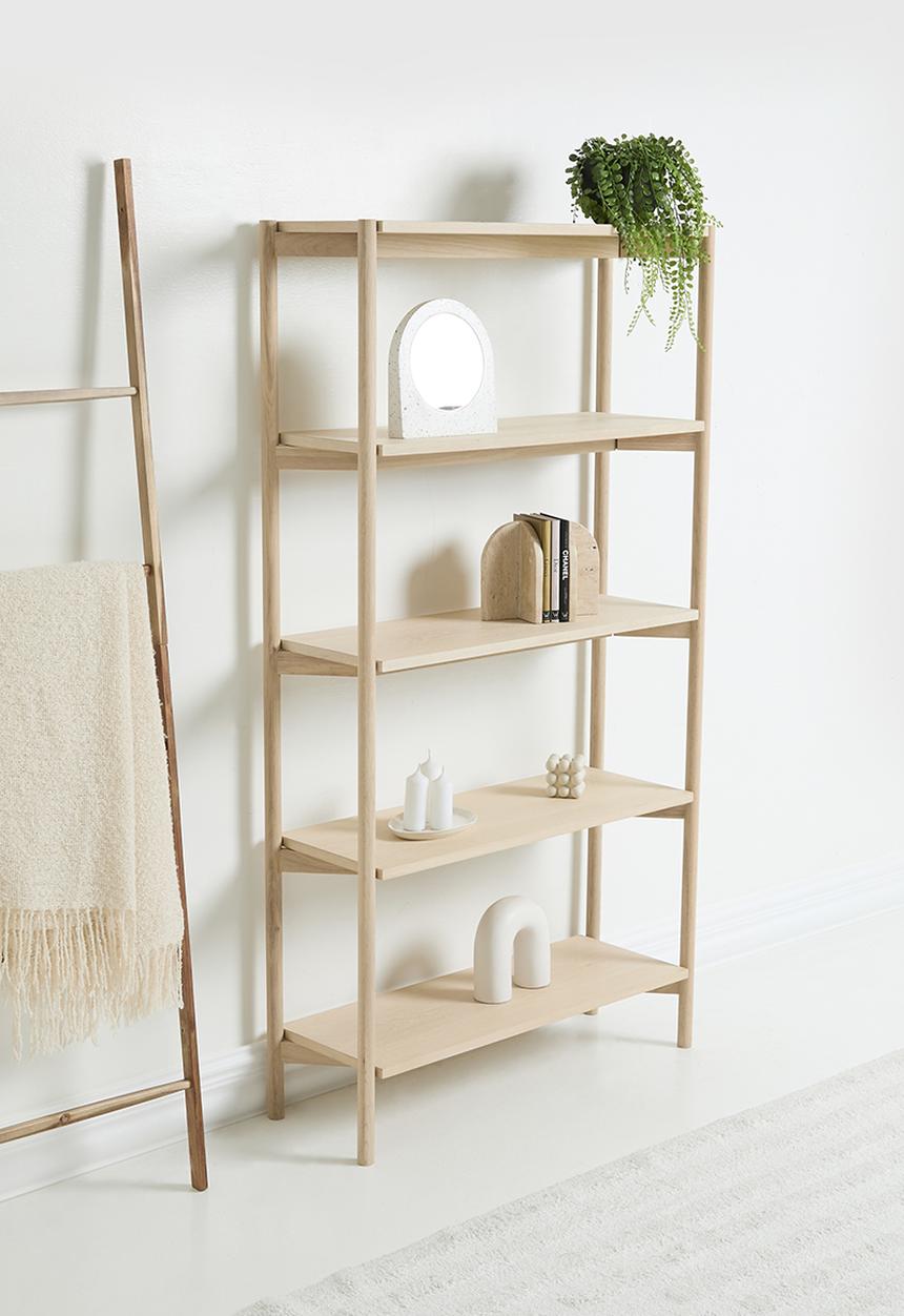 Sixth Floor - Oxford bookcase - natural