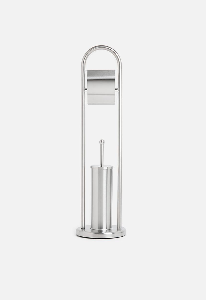 Bathroom Solutions - Toilet Brush and Toilet Roll Holder