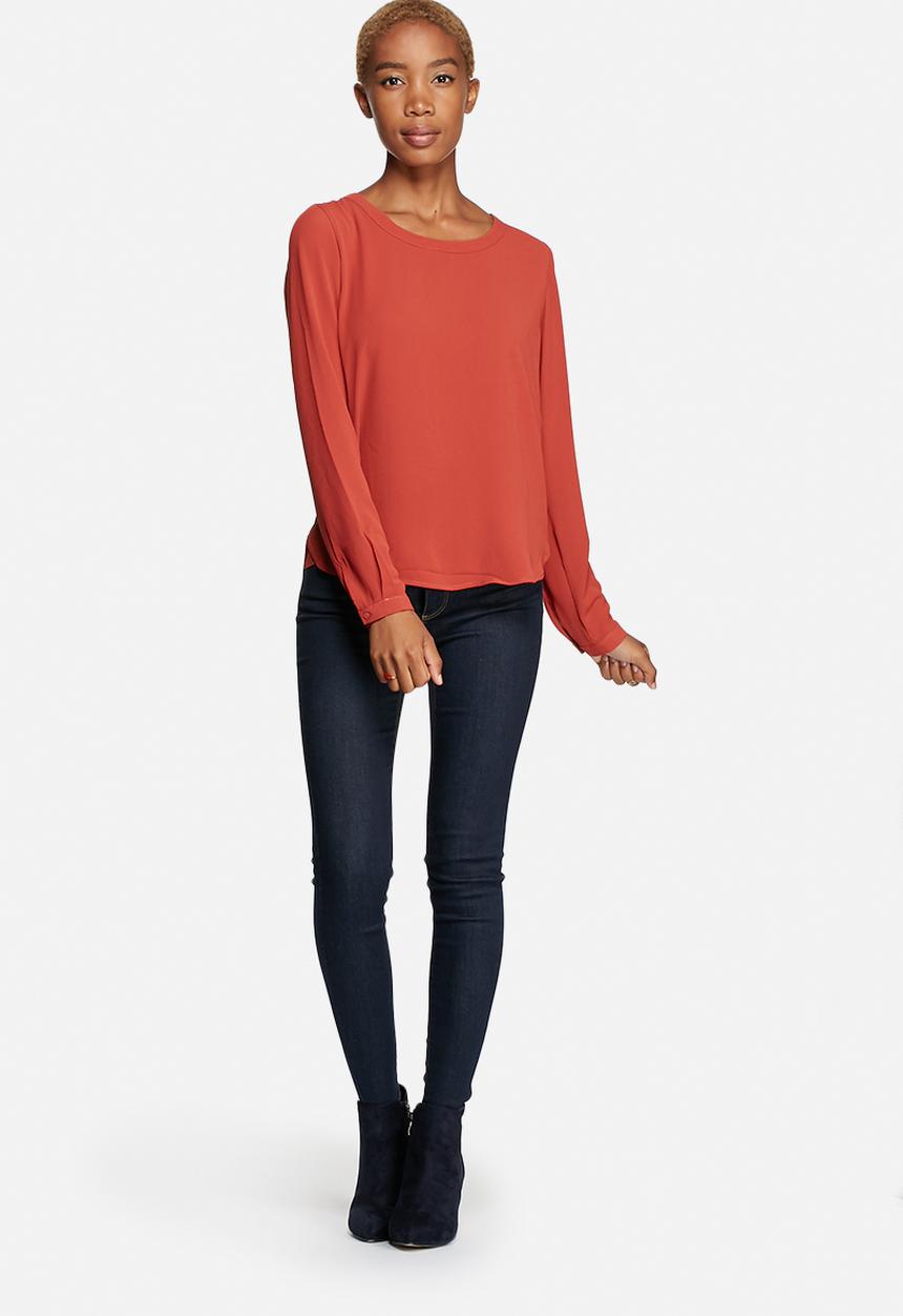 ONLY - Chloe Zip Back Top