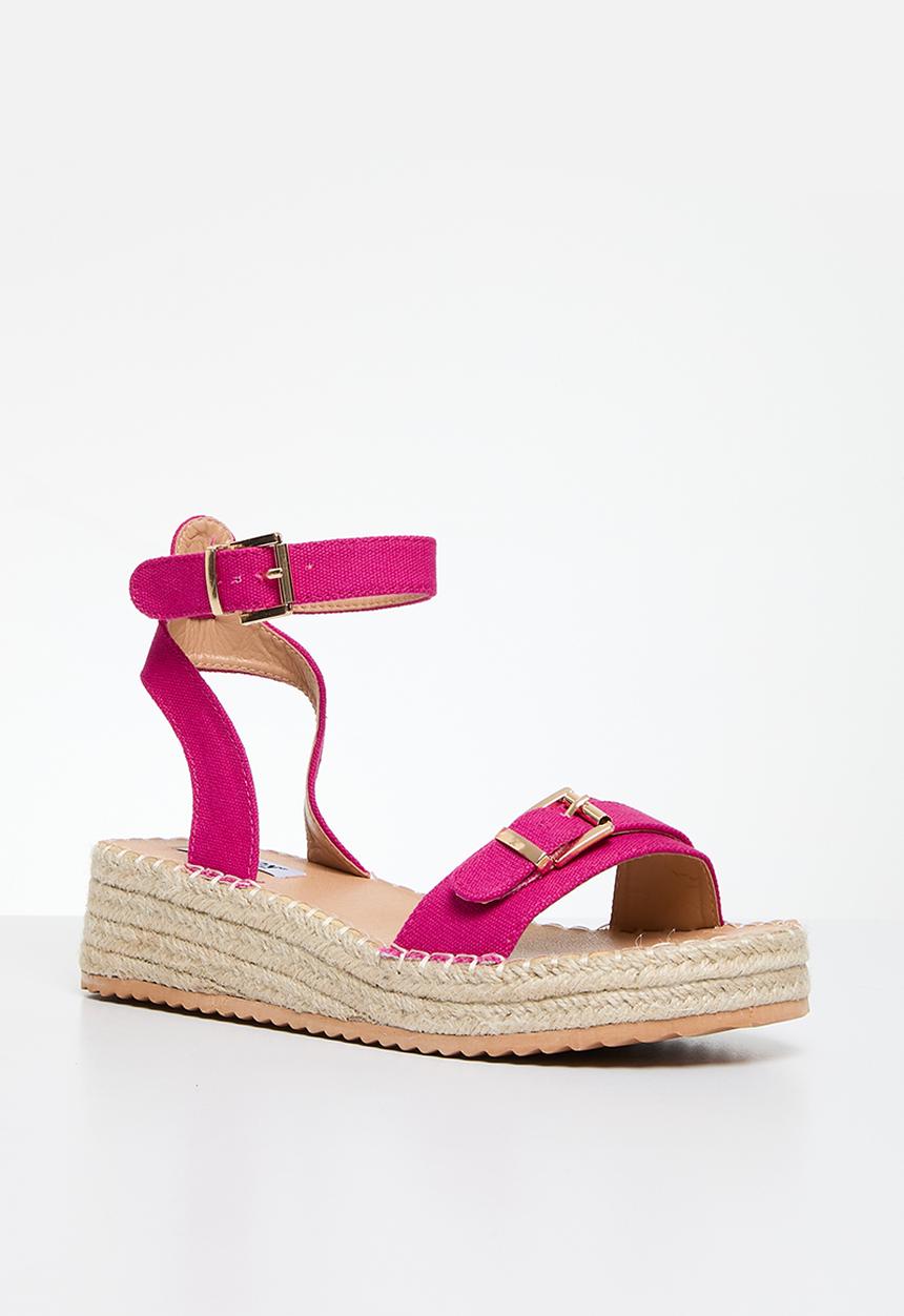 Madison® - Lettie espadrille sandal - fuschia