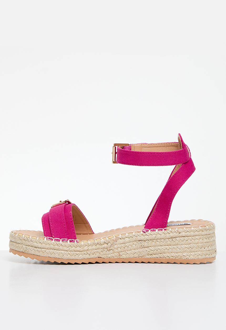 Madison® - Lettie espadrille sandal - fuschia