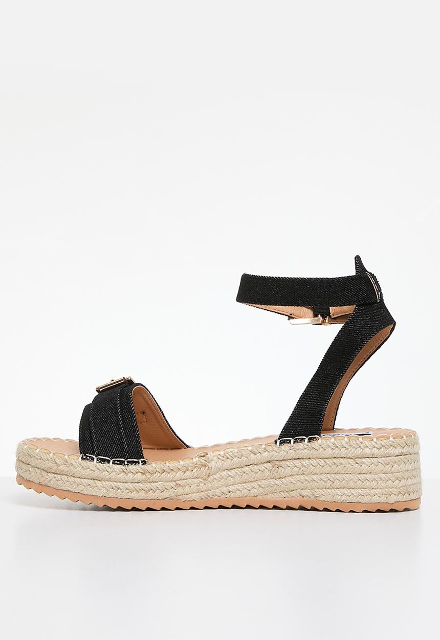 Madison® - Lettie espadrille sandal - black