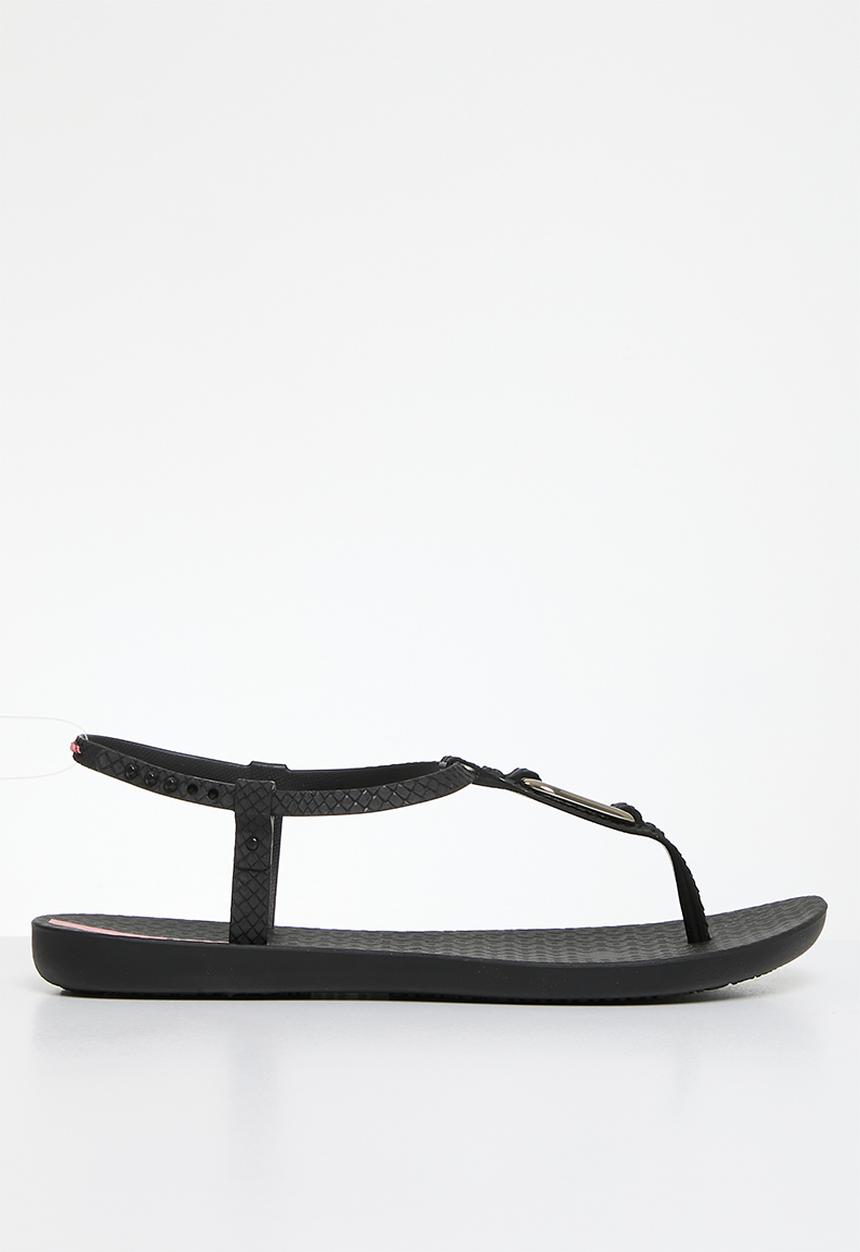 Ipanema - Class Linea oval hoop thong - black