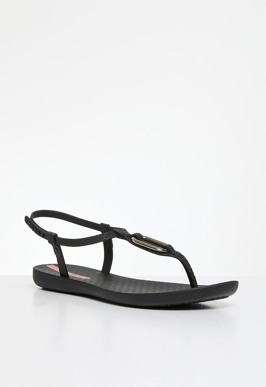 Ipanema - Class Linea oval hoop thong - black