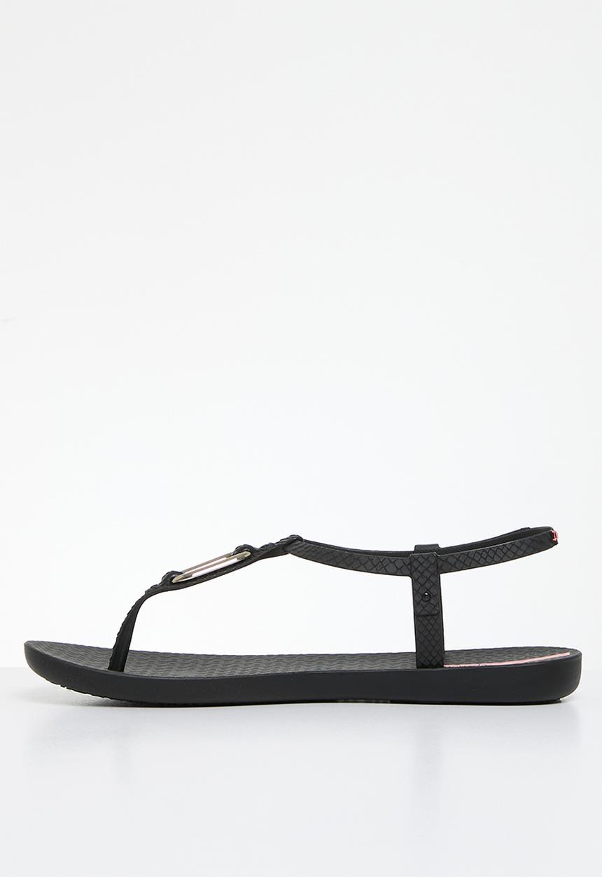 Ipanema - Class Linea oval hoop thong - black