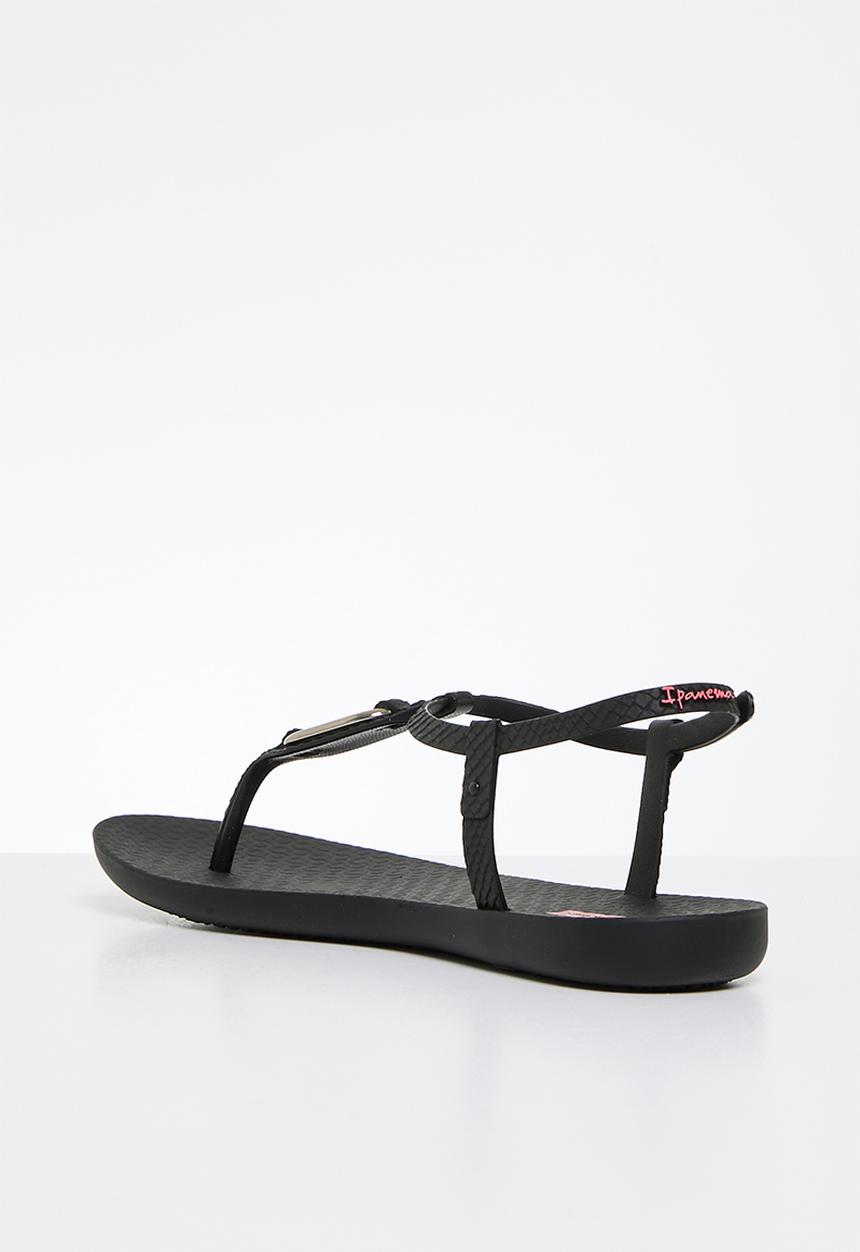 Ipanema - Class Linea oval hoop thong - black
