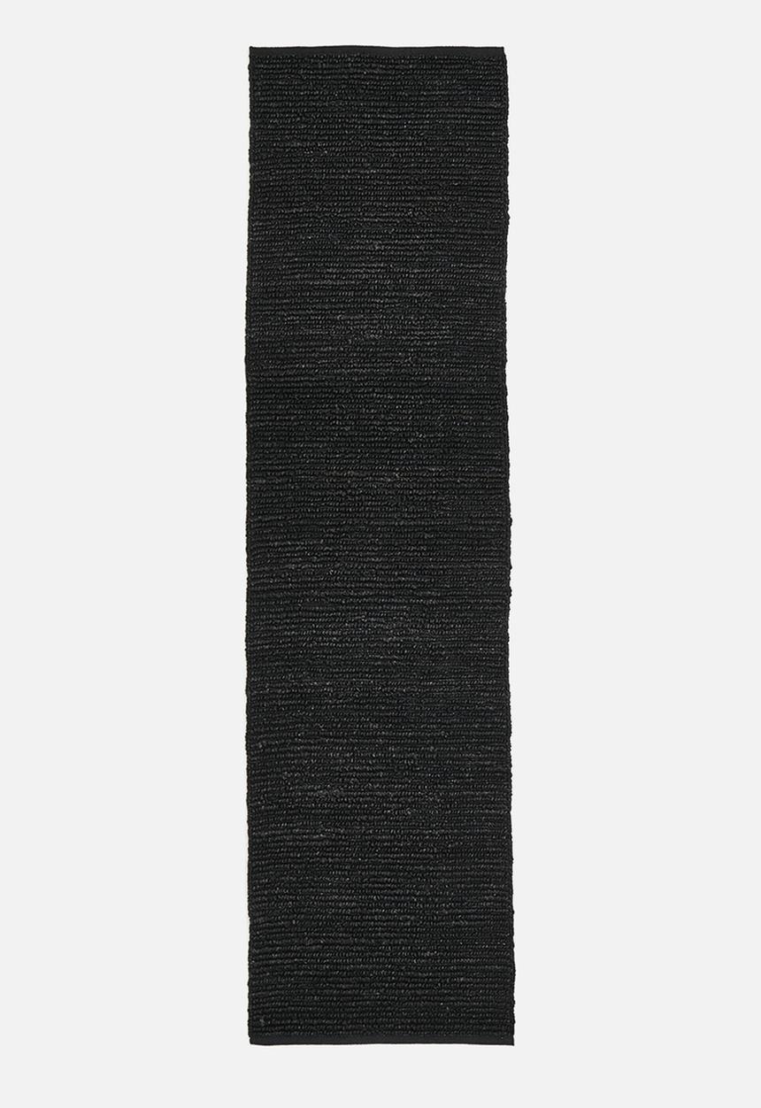 Sixth Floor - Hand Woven Chunky Jute Rug - Midnight