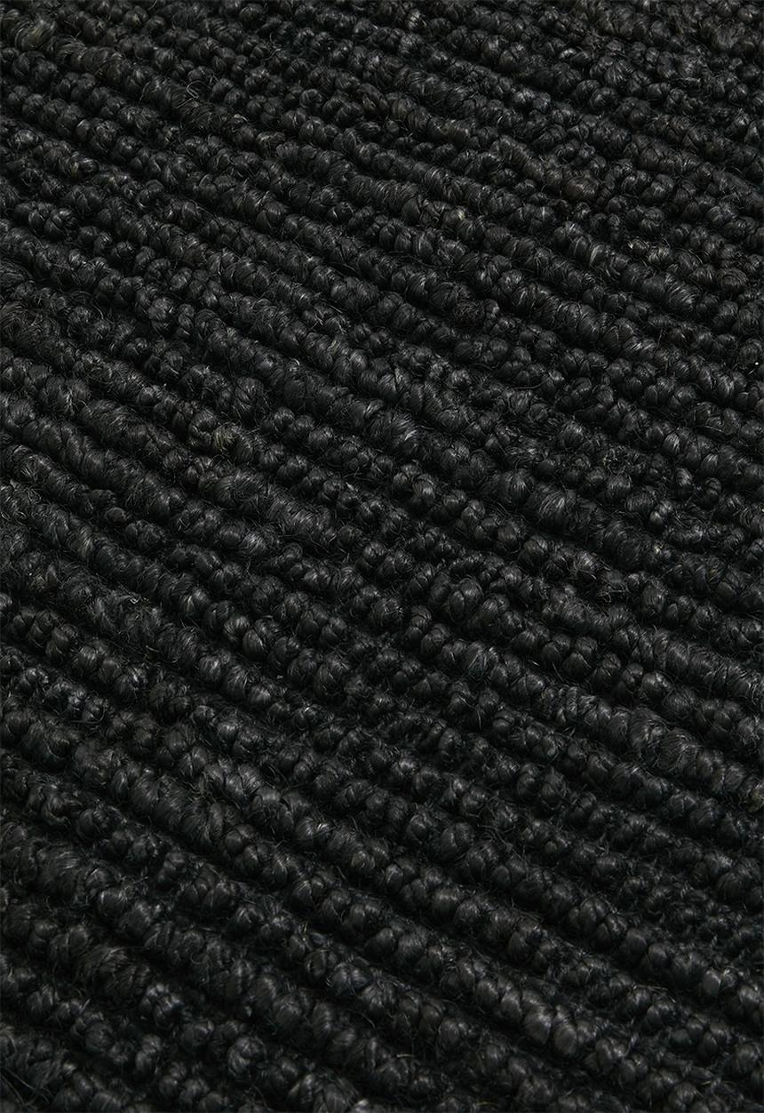 Sixth Floor - Hand Woven Chunky Jute Rug - Midnight