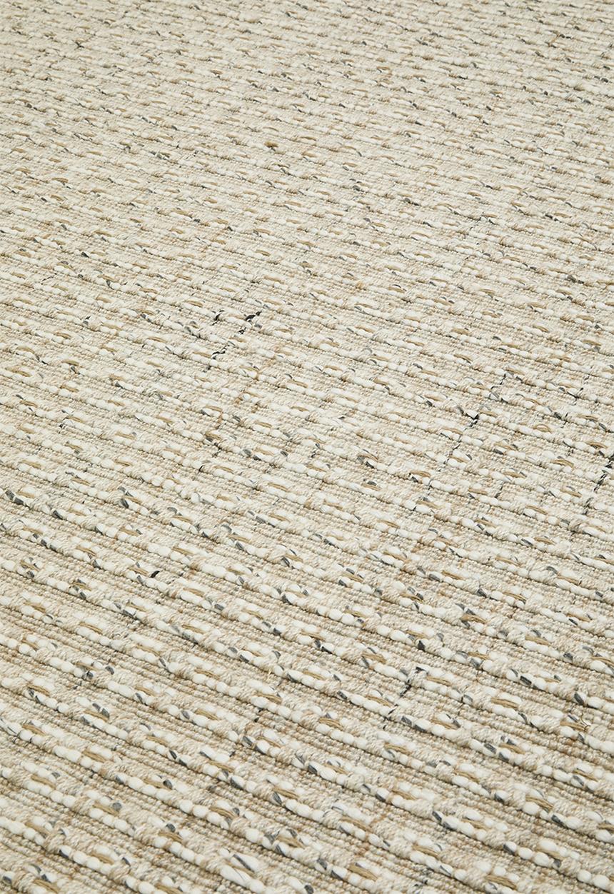 SF Collection - Handwoven Jute & Wool Blend Rug