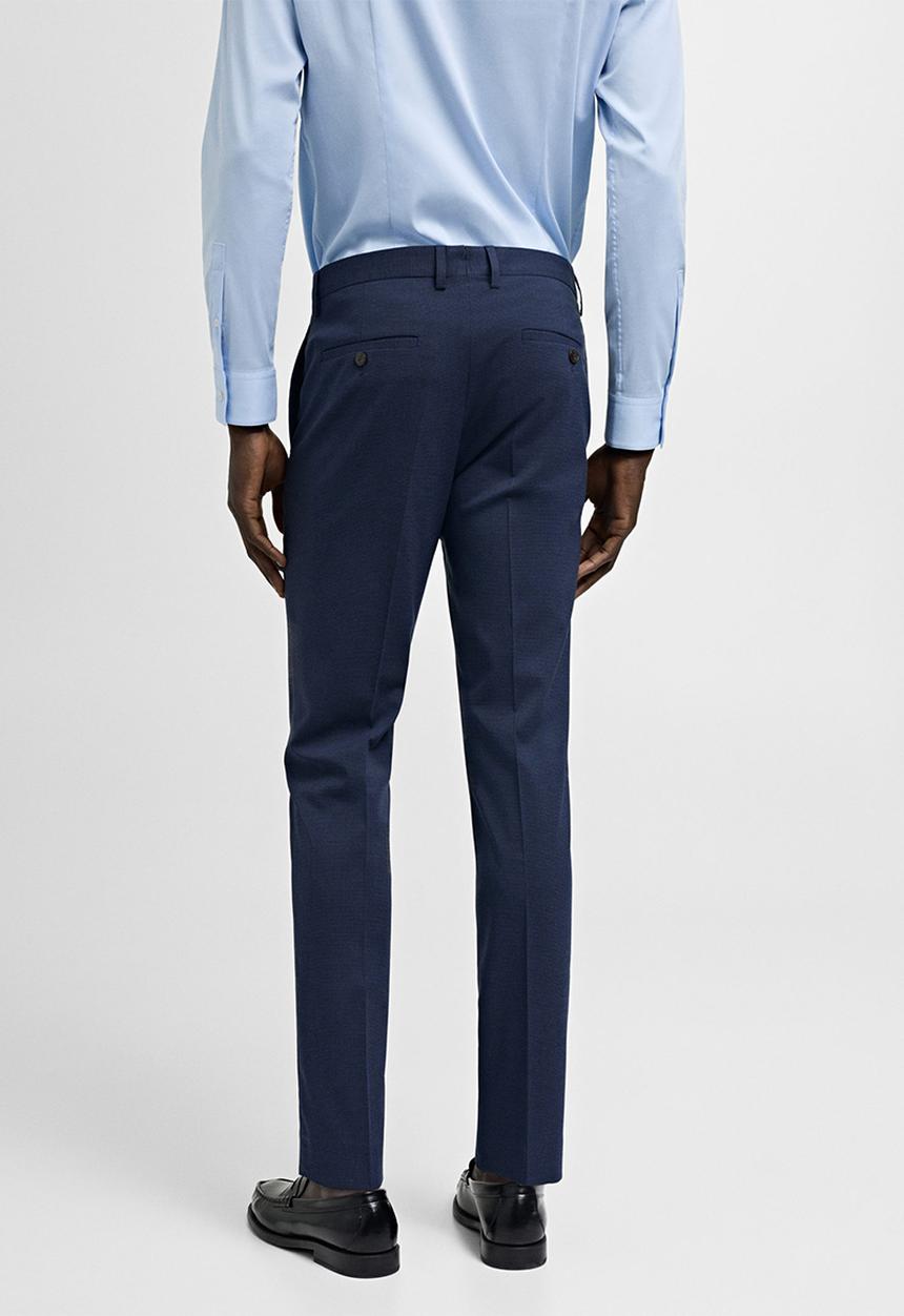 MANGO - Trousers paris - medium blue