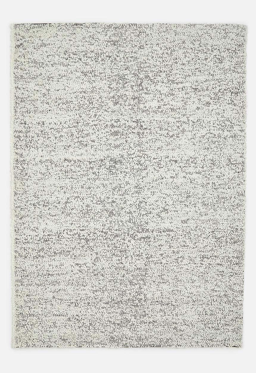 SF Collection - Handwoven Textured Salt & Pepper Rug