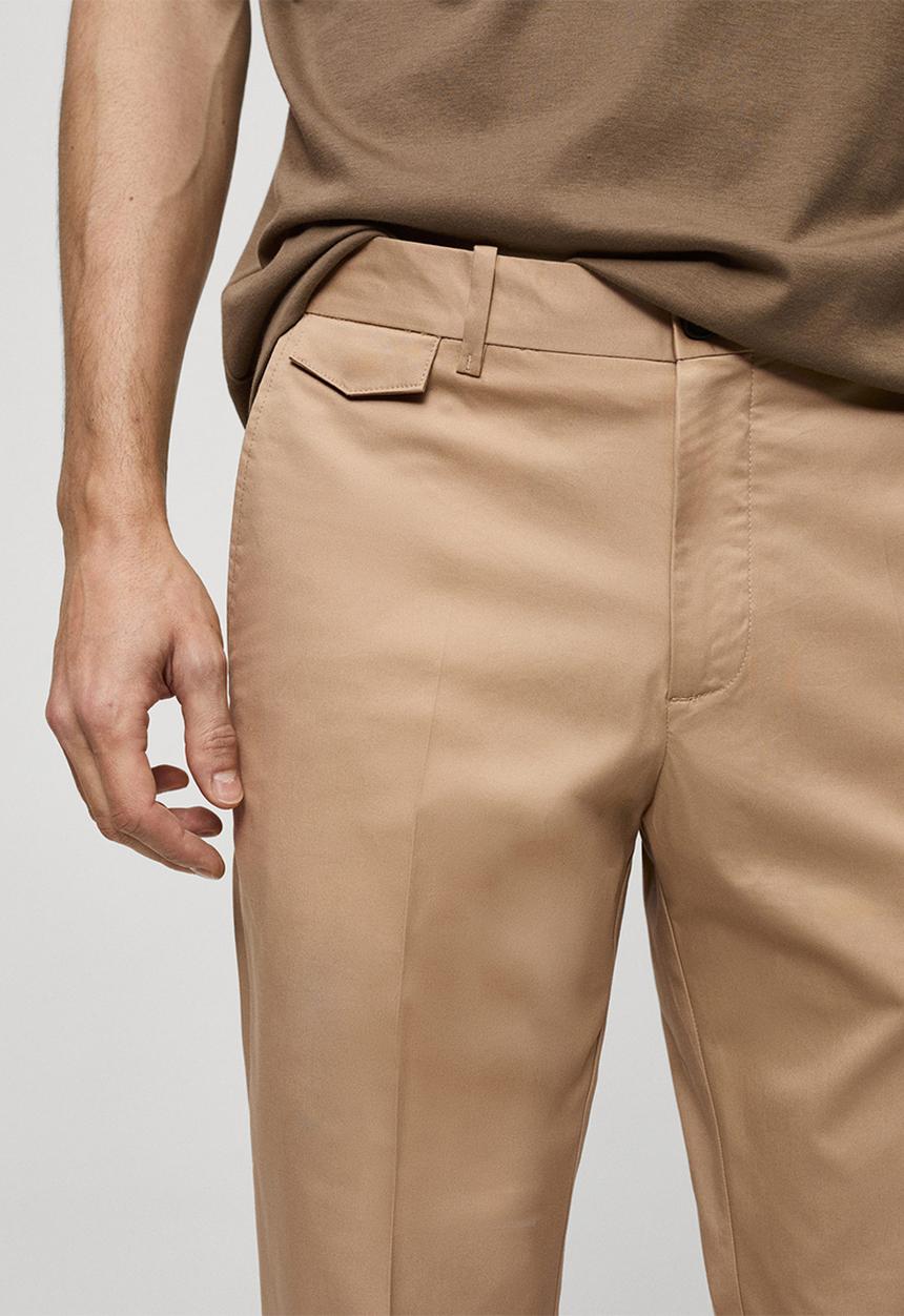 MANGO - Trousers mayol - beige
