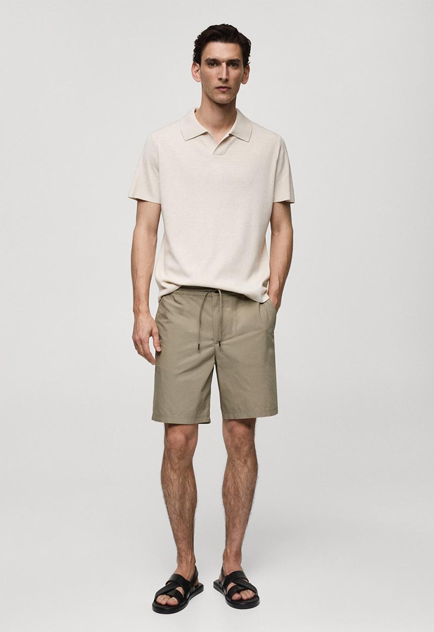 MANGO - Bermuda shorts renzo - medium gray