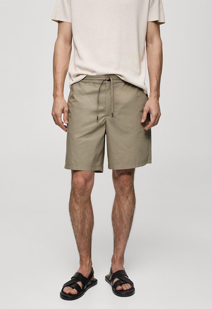 MANGO - Bermuda shorts renzo - medium gray