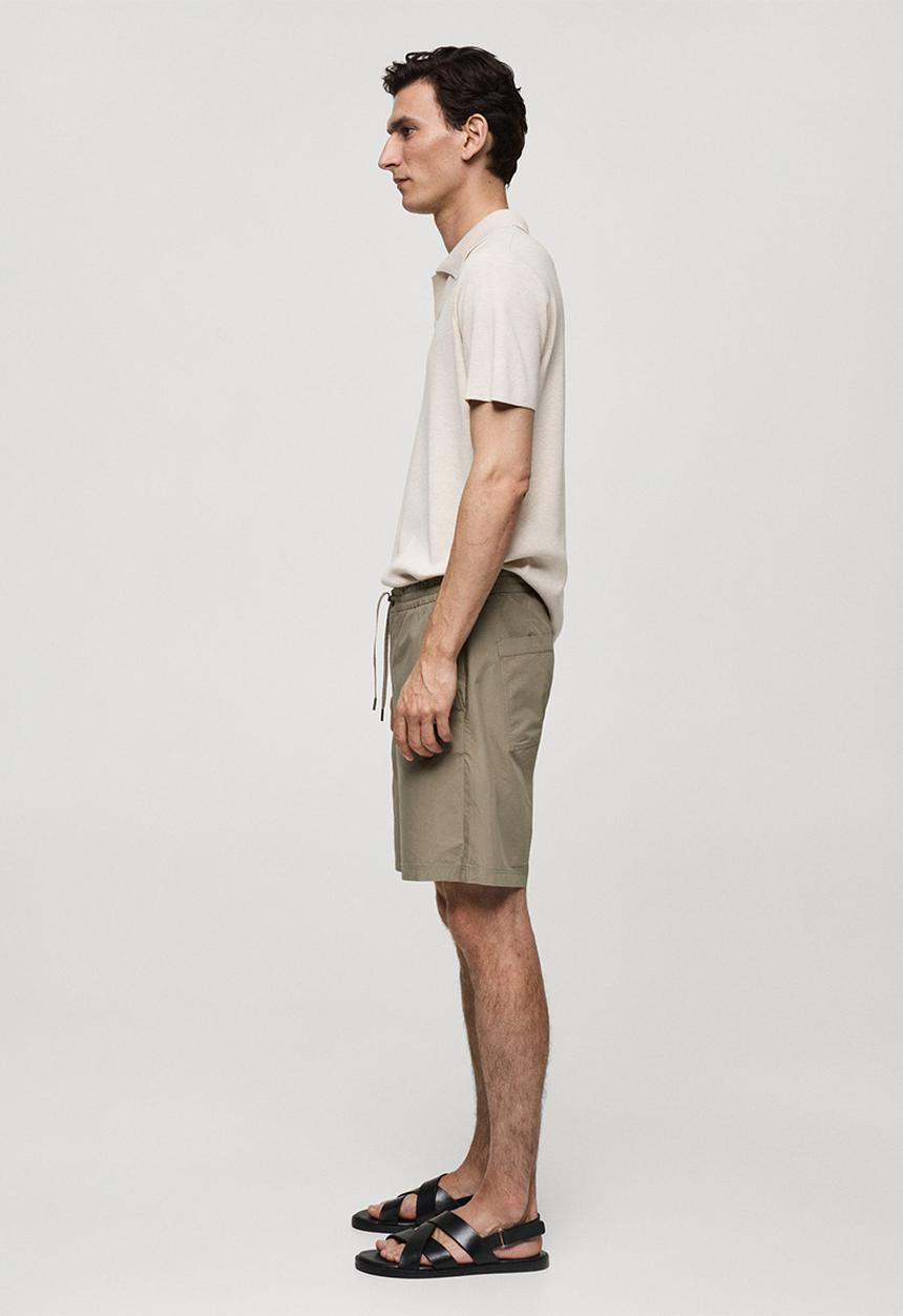 MANGO - Bermuda shorts renzo - medium gray