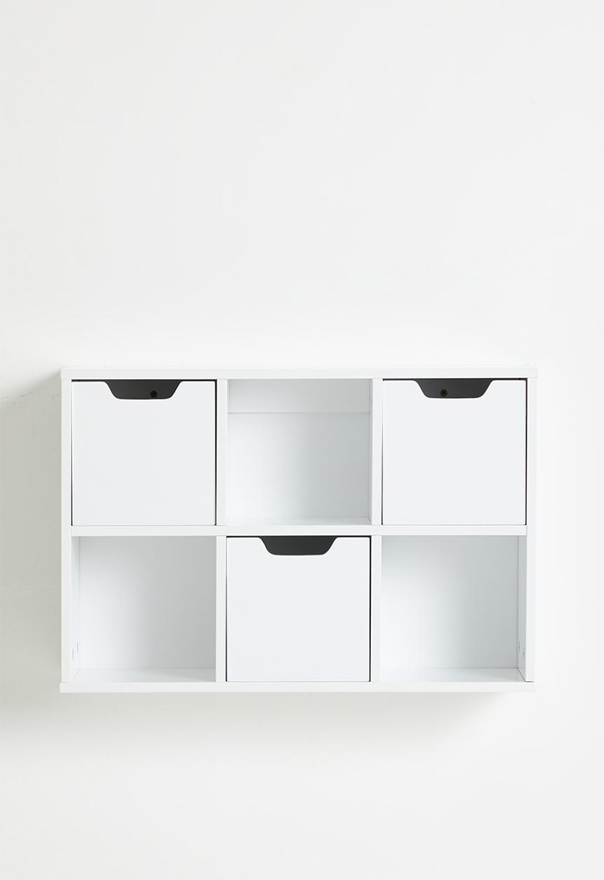 Sixth Floor - Mitra Bookcase - white