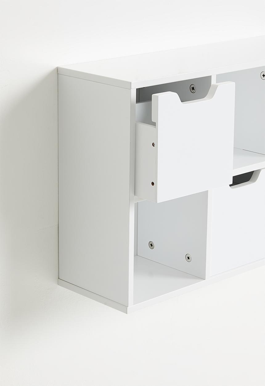 Sixth Floor - Mitra Bookcase - white