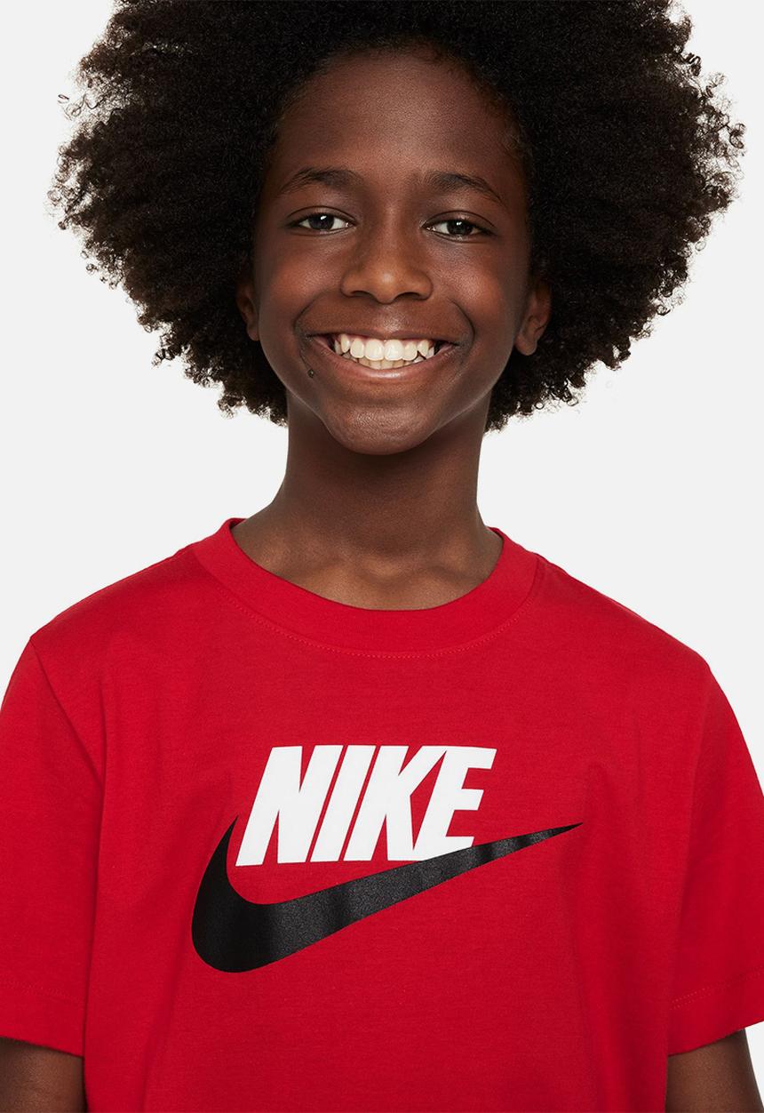 Nike - K Nsw Tee Futura Hbr - University Red