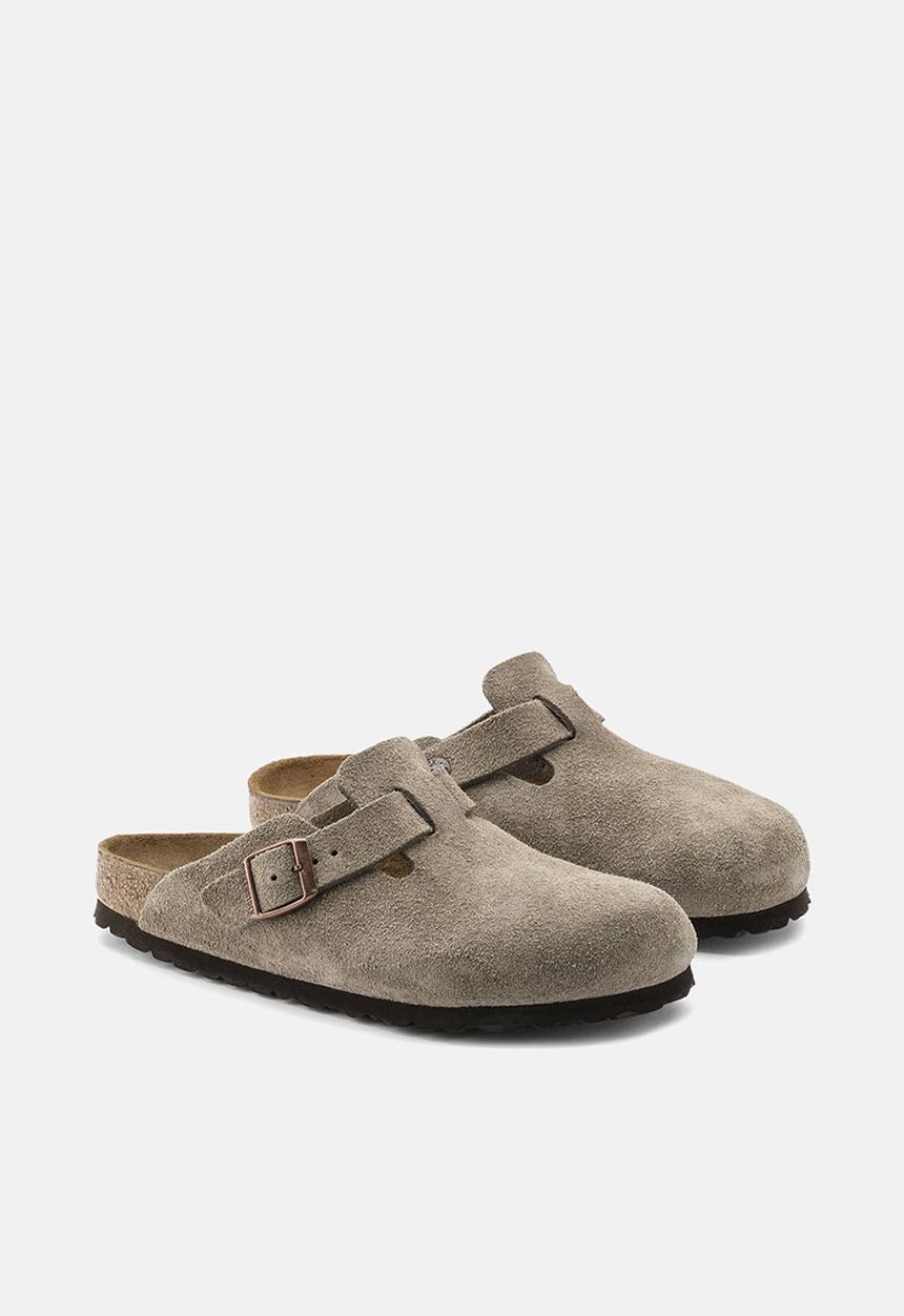 靴 BIRKENSTOCK BOSTON NARROW 26cm Boston leather narrow - taupe