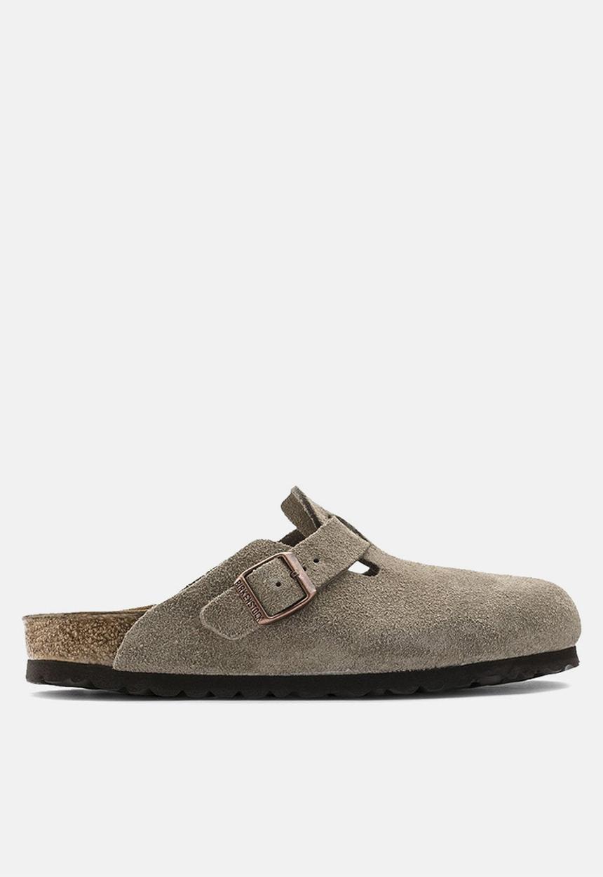 Birkenstock - Boston suede narrow - taupe