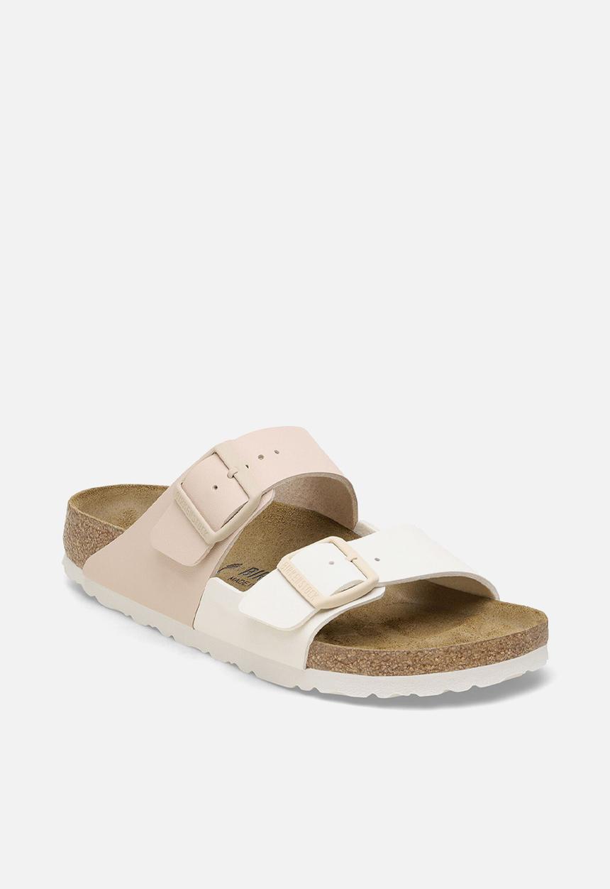 Birkenstock - Arizona split narrow - eggshell & new beige